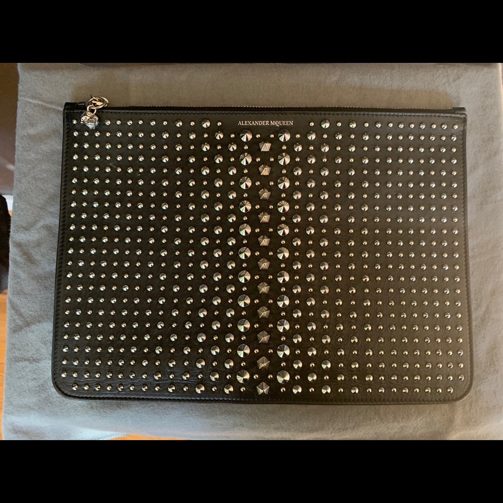 Alexander McQueen clutch